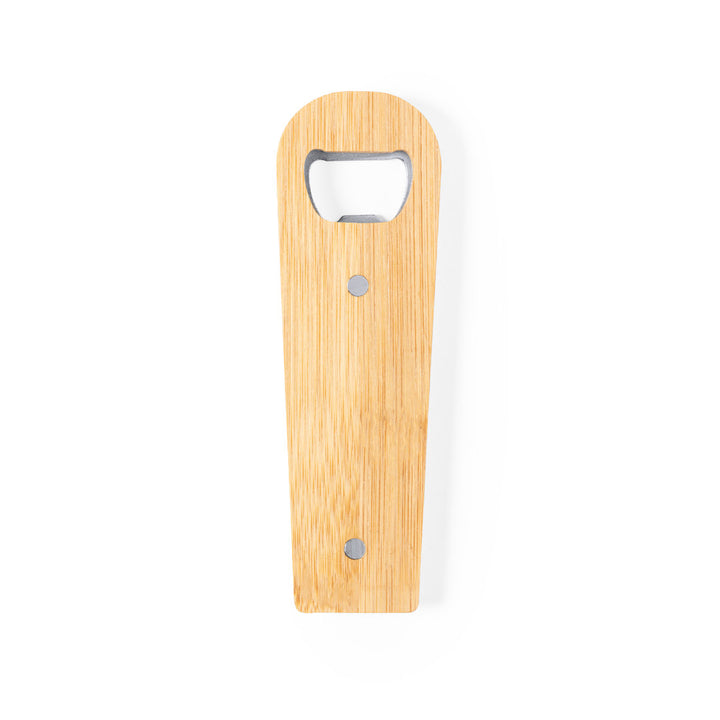 Abridor con pinza de madera