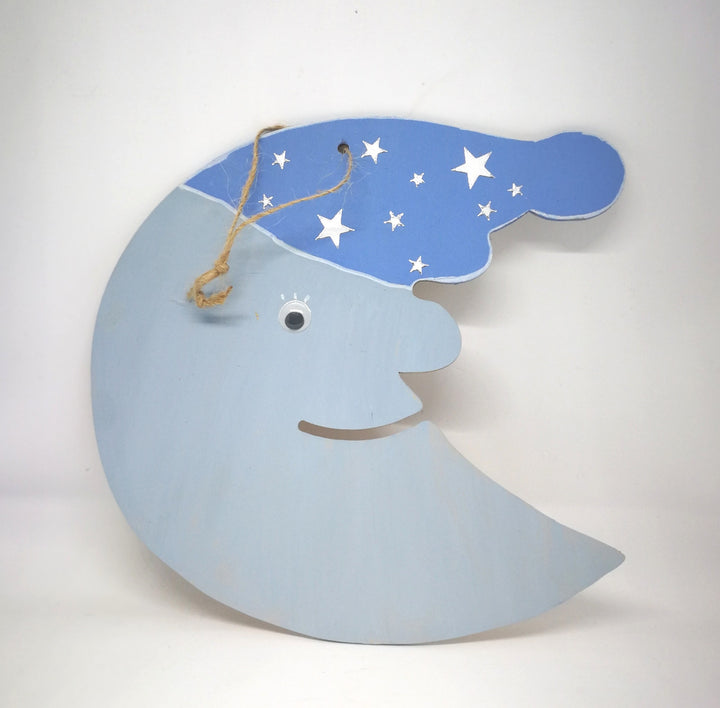 SILUETA LUNA MADERA