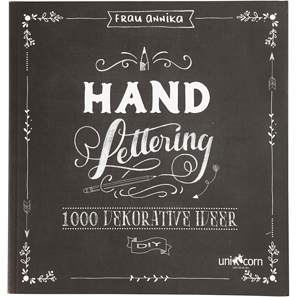 Hand Lettering — 1000 ideas 22x23 cm — 1 ud
