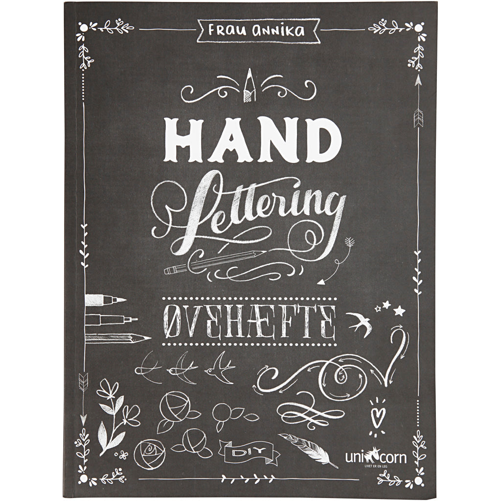 Hand Lettering — Ejercicios 21x28 cm — 1 ud