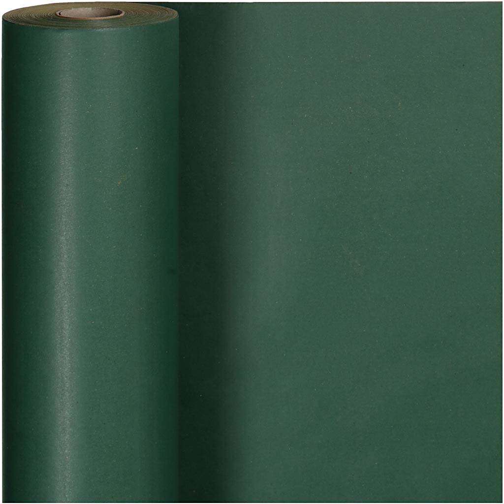 Papel de regalo verde 60 g — 100 m