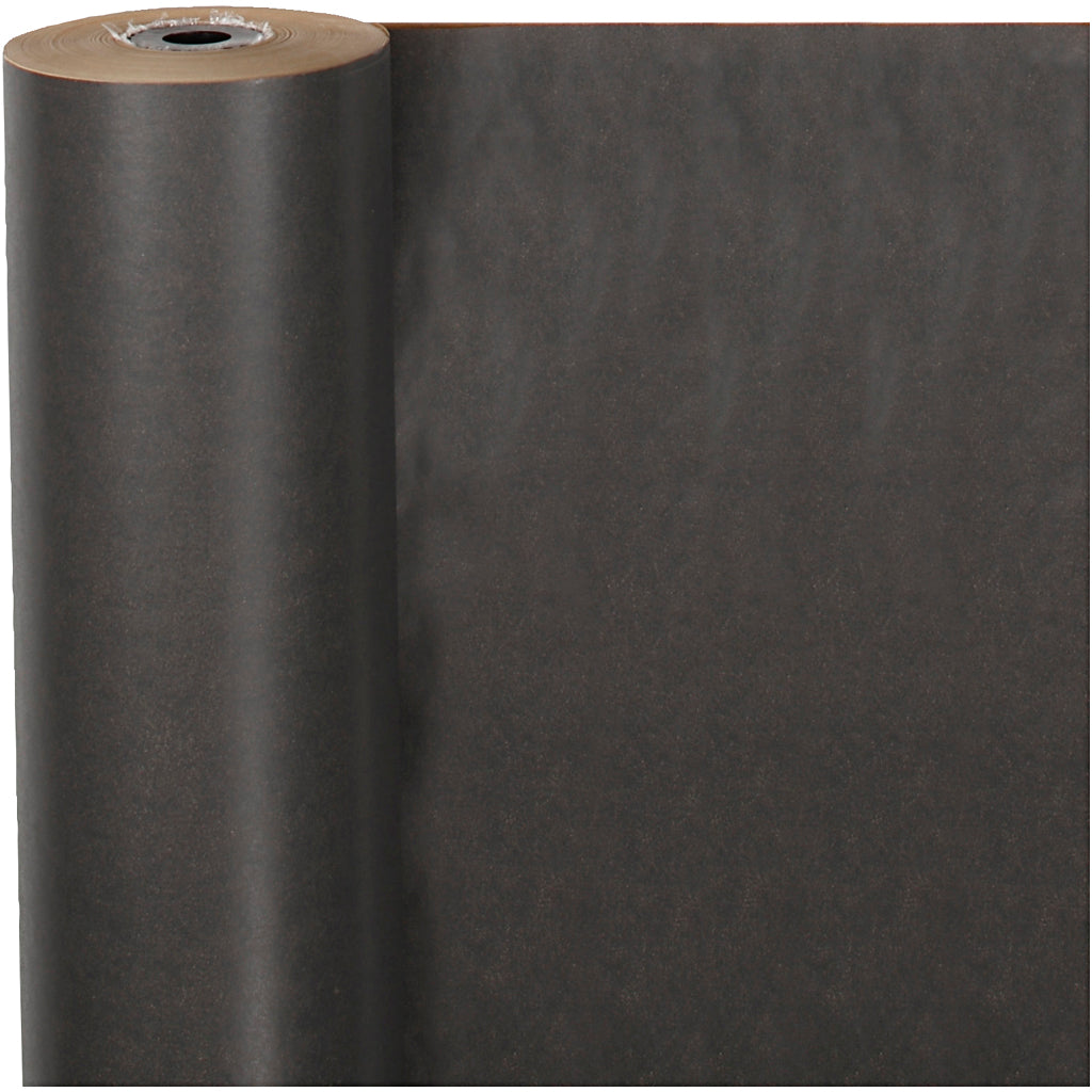 Papel de regalo negro 60 g — 100 m