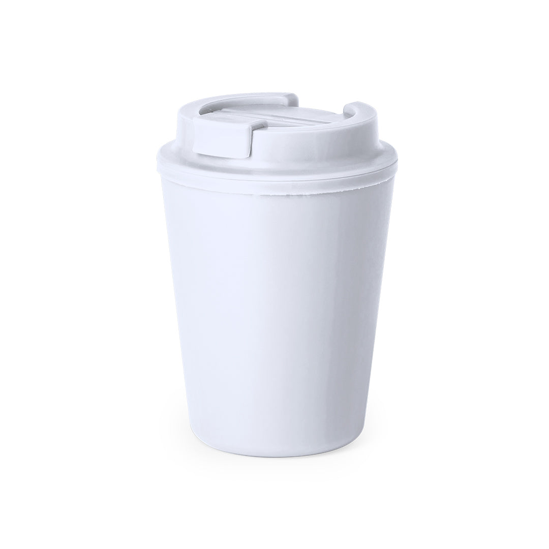 Vaso térmico blanco