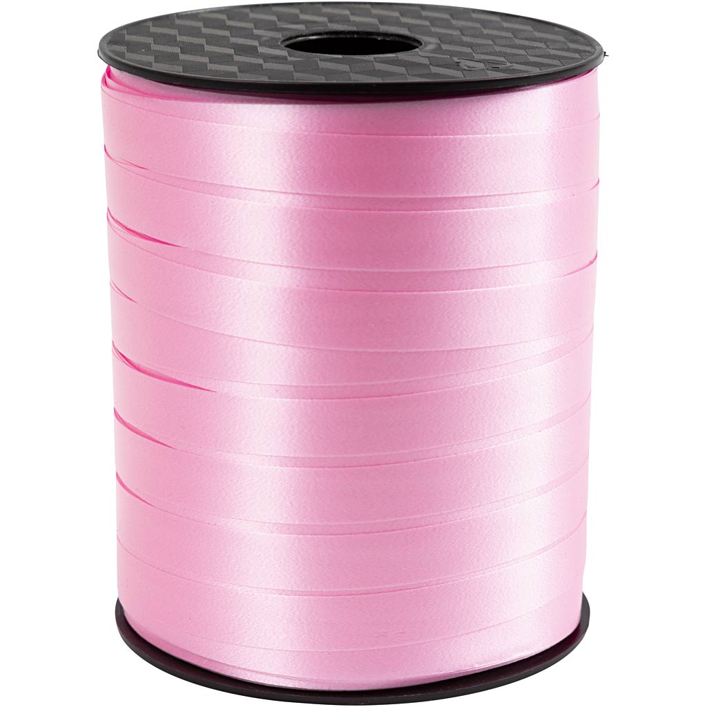 Cinta de rizar rosa claro — 250 m