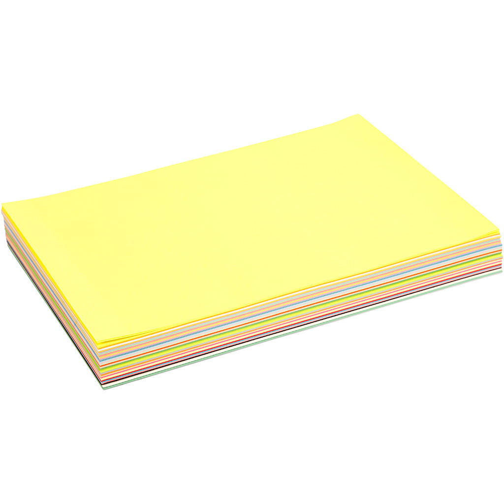 Papel Creativ Company colores surtidos A4 80 g — 280 hojas surt.