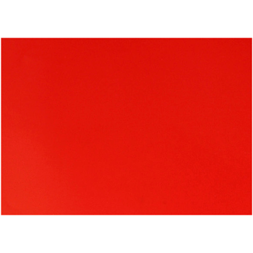 Papel glaseado rojo 32x48 cm 80 g — 25 hojas