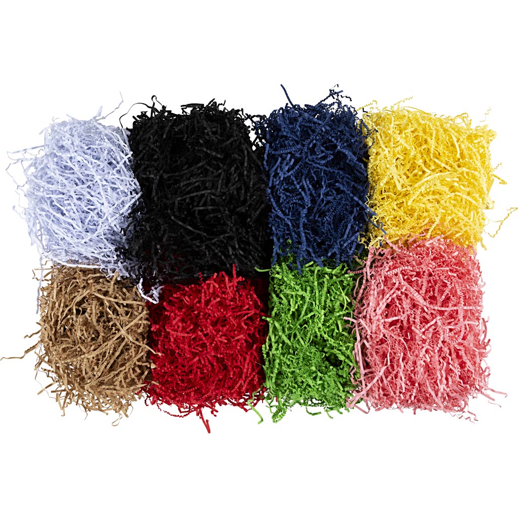 Papel ondulado colores surtidos L: 25-30 cm 50 g — 1 pack