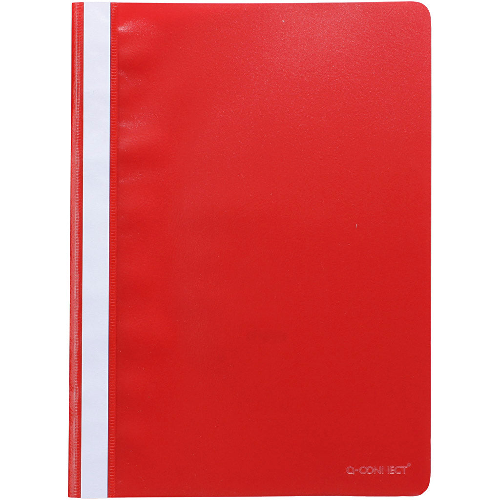 Carpetas de presentación de plástico rojo A4 — 50 ud