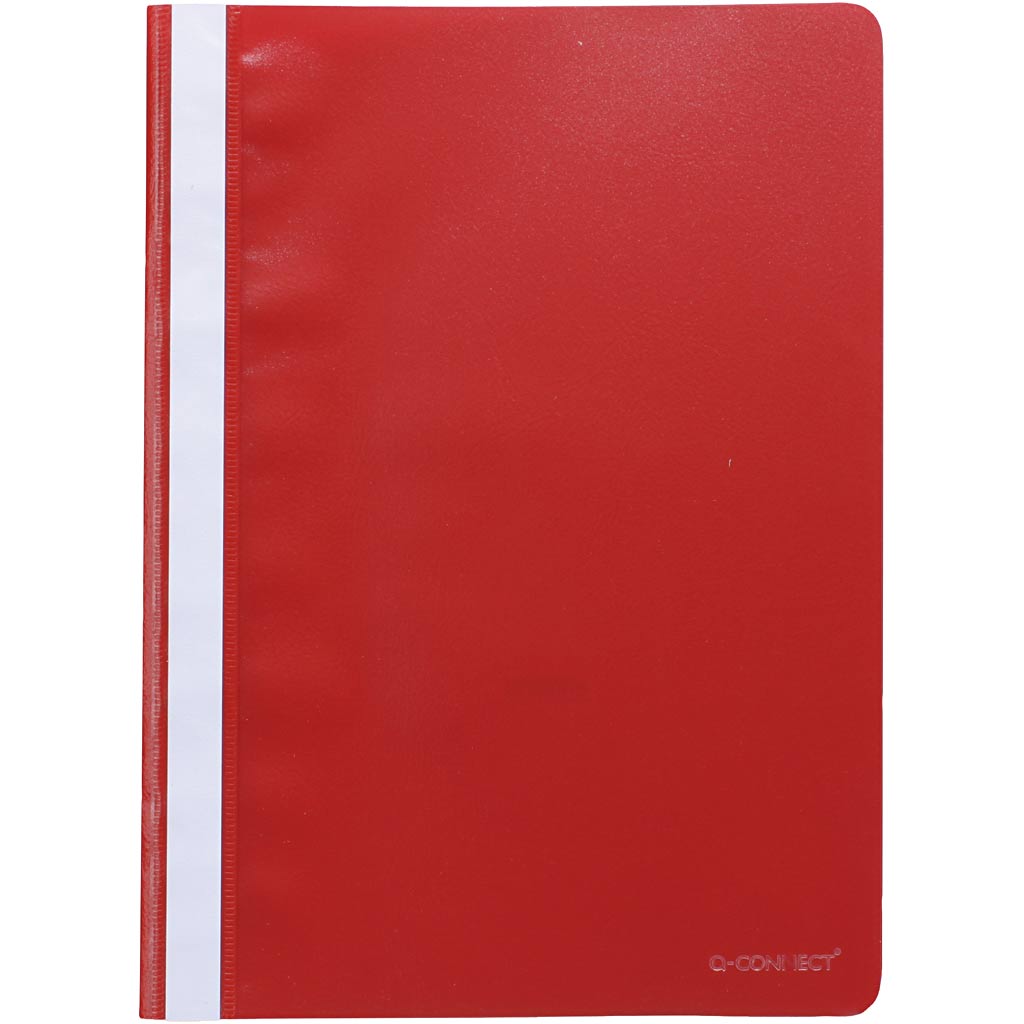 Carpetas de presentación de plástico rojo A4 — 1 ud