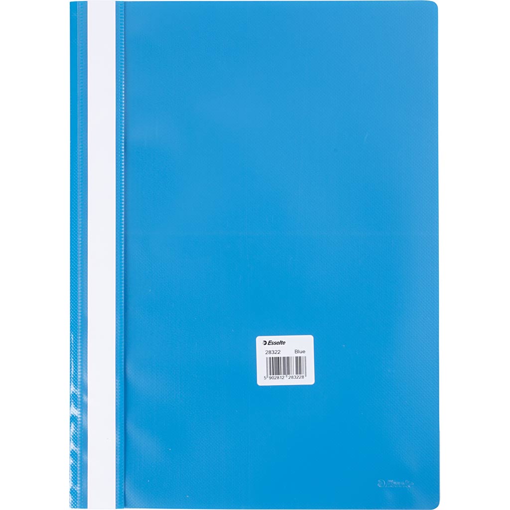 Carpetas de presentación de plástico azul — 1 ud