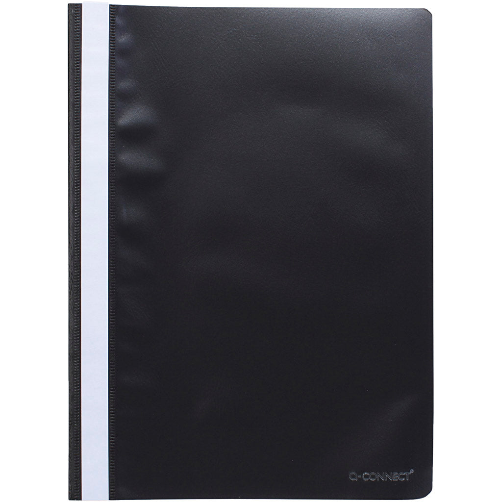 Carpetas de presentación de plástico negro A4 — 50 ud