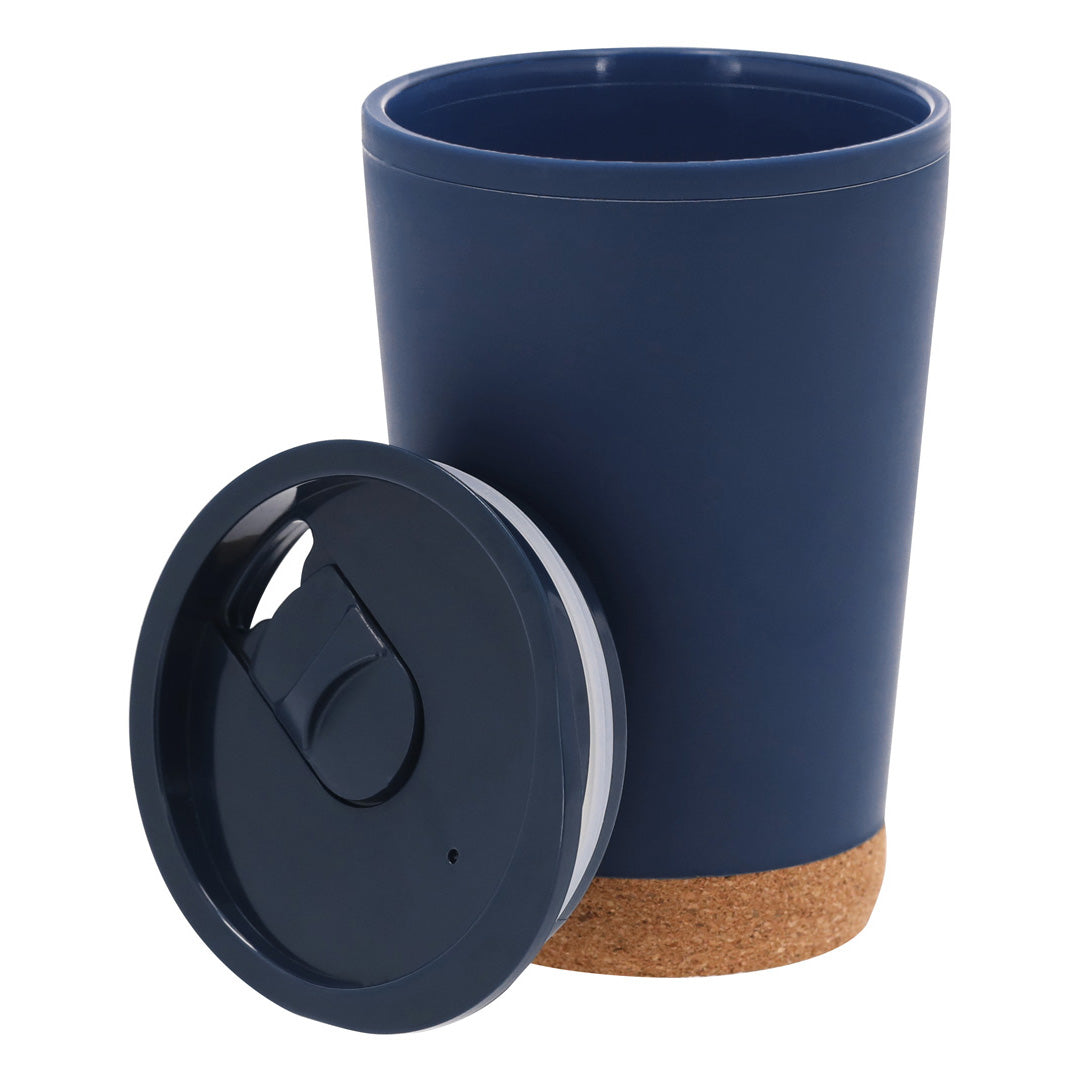 Vaso corcho térmico azul