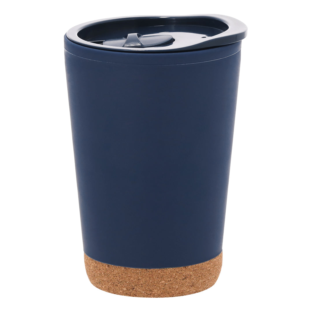 Vaso corcho térmico azul