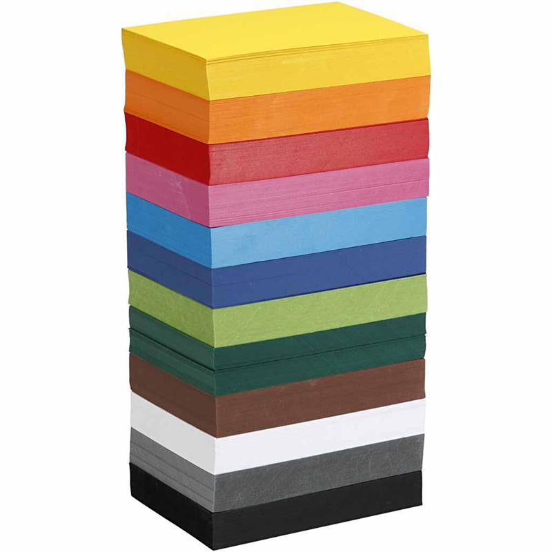 Cartulina de colores colores surtidos A6 180 g — 12x100 hojas