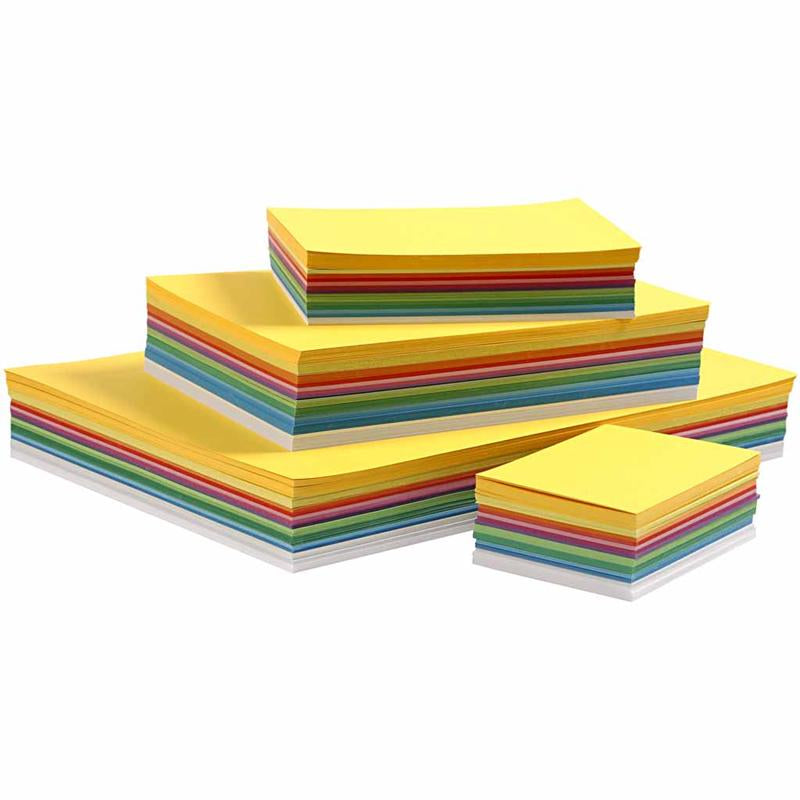 Cartulina primaveral colores surtidos A3 180 g — 1500 hojas surt.