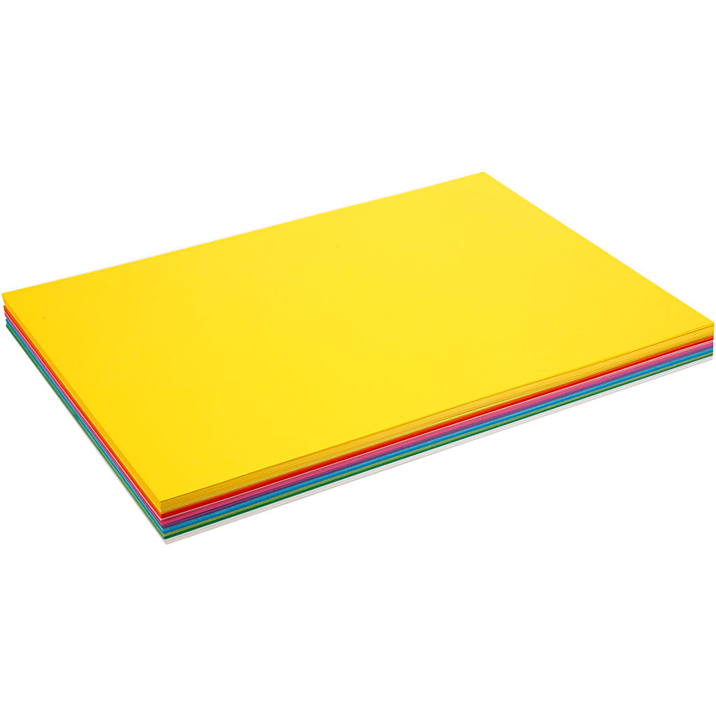 Cartulina primaveral colores surtidos A2 180 g — 300 hojas surt.