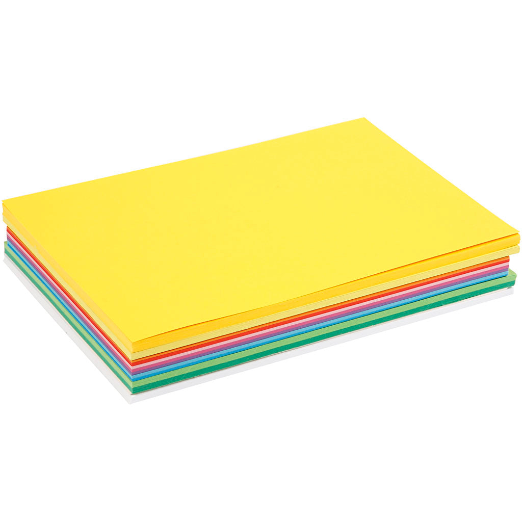 Cartulina primaveral colores surtidos A4 180 g — 300 hojas surt.