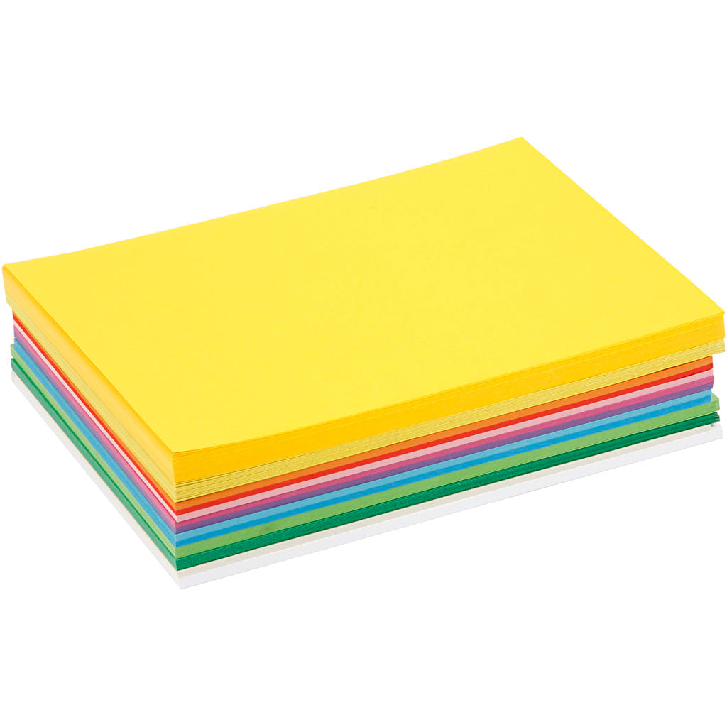 Cartulina primaveral colores surtidos A5 180 g — 300 hojas surt.