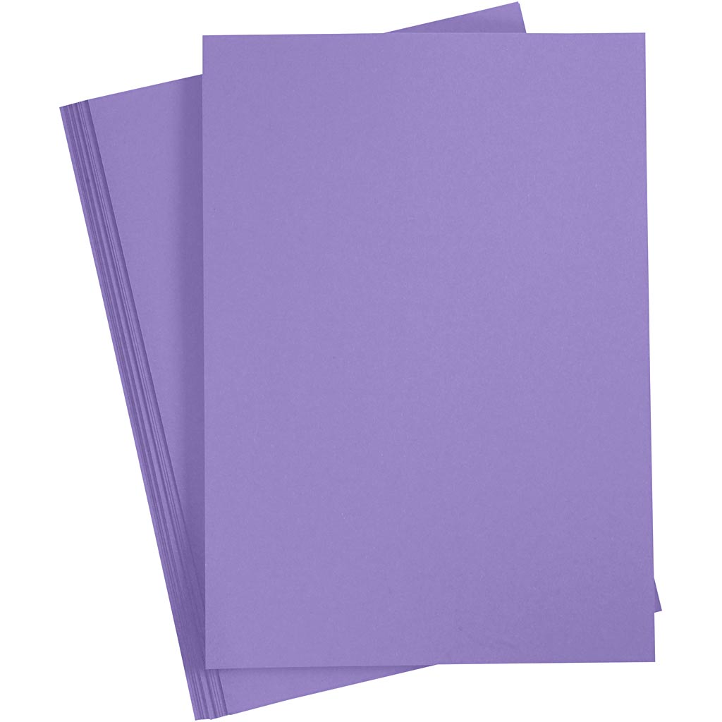 Cartulina morado A5 180 g — 100 hojas (1 pack)