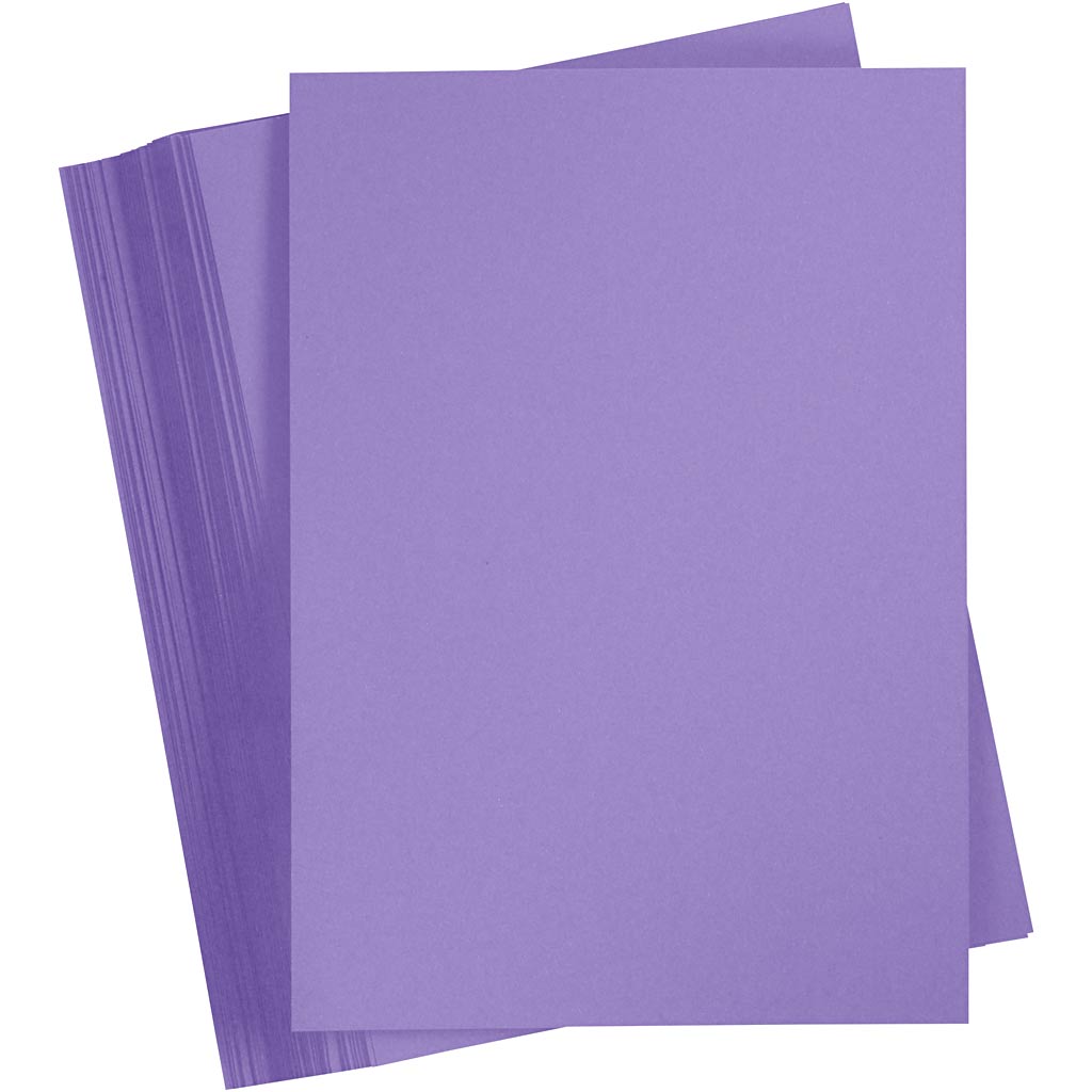Cartulina morado A4 180 g — 100 hojas (1 pack)