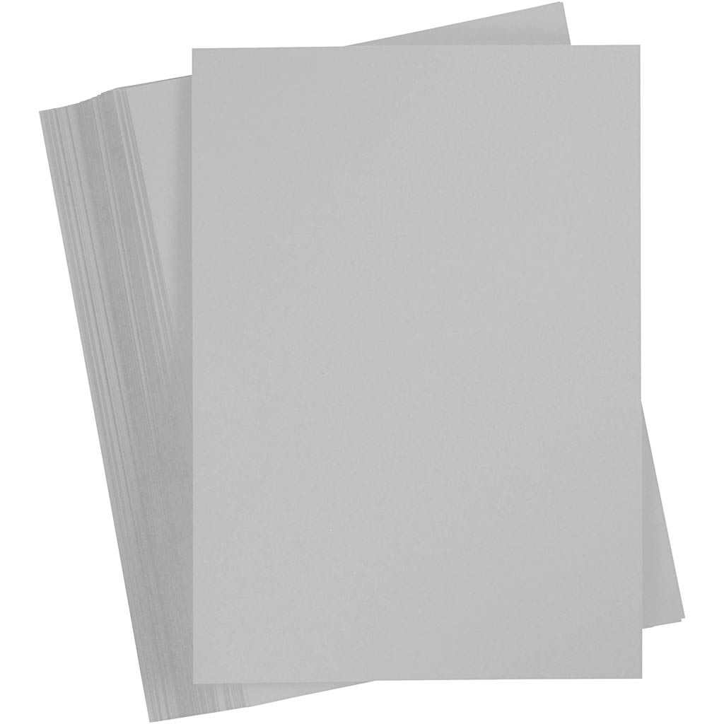 Cartulina gris A4 180 g — 100 hojas (1 pack)
