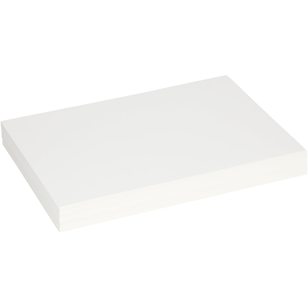 Cartulina escolar blanco 25.5x36 cm 250 g — 100 hojas (1 pack)