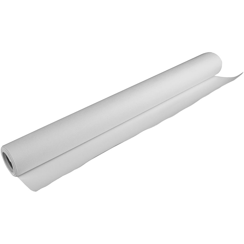 Lienzo en rollo blanco 380 g — 5 m (1 rollo)