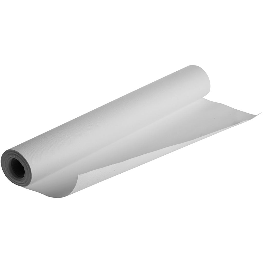 Lienzo en rollo blanco 380 g — 5 m (1 rollo)