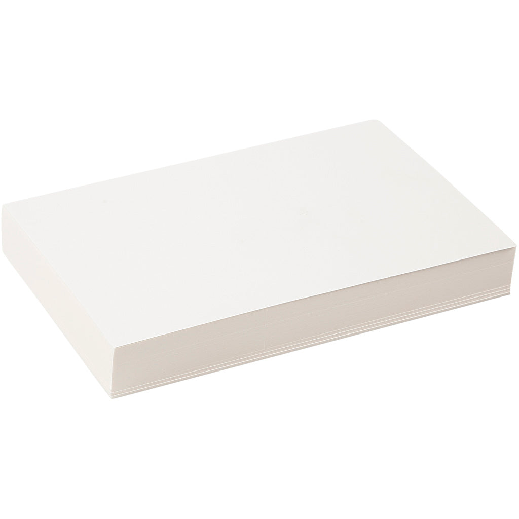Papel de acuarela blanco A5 200 g — 100 hojas (1 pack)