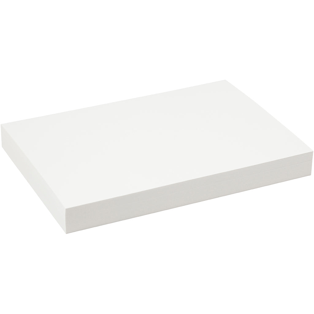 Papel de acuarela blanco A4 200 g — 100 hojas (1 pack)