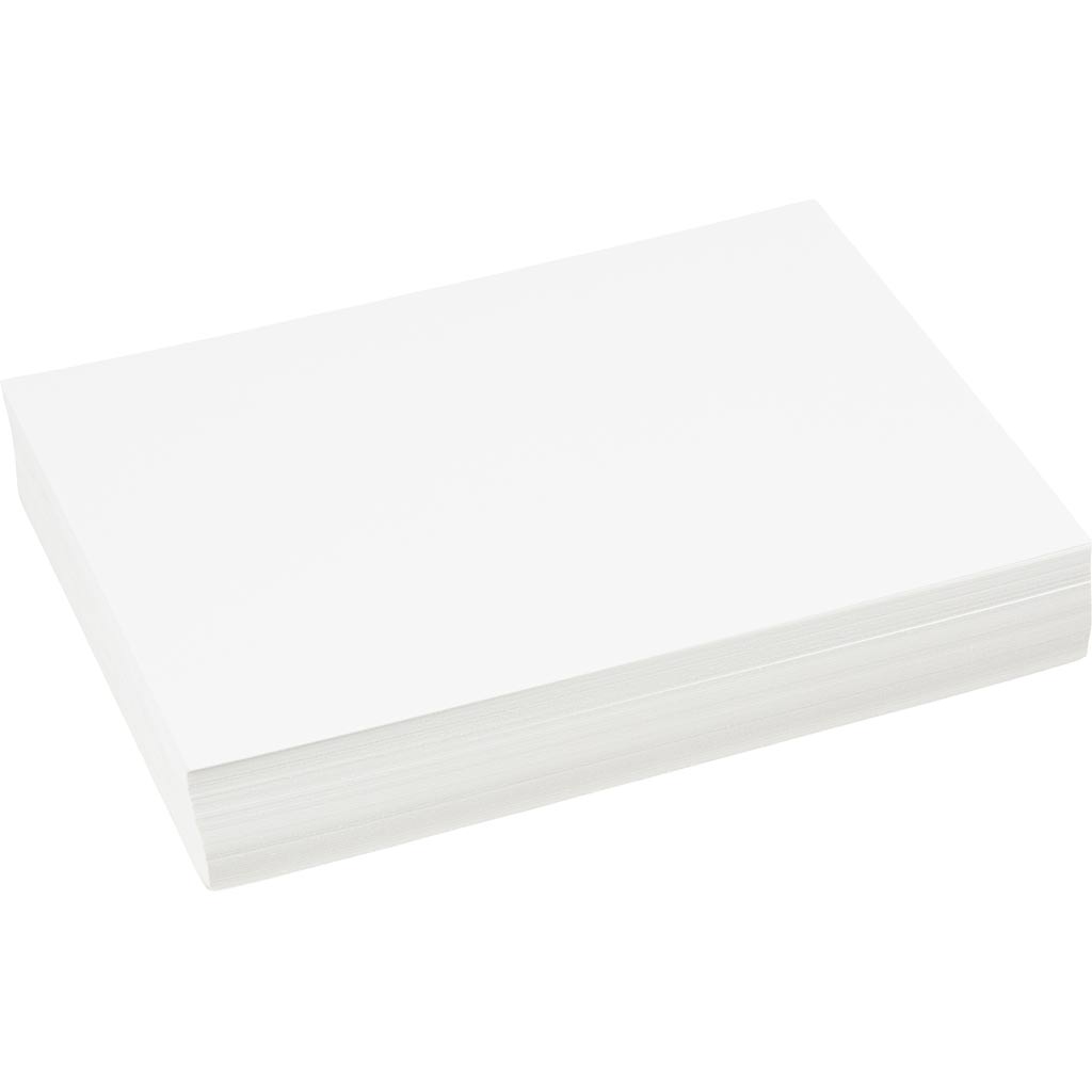 Papel de acuarela blanco A5 300 g — 100 hojas (1 pack)