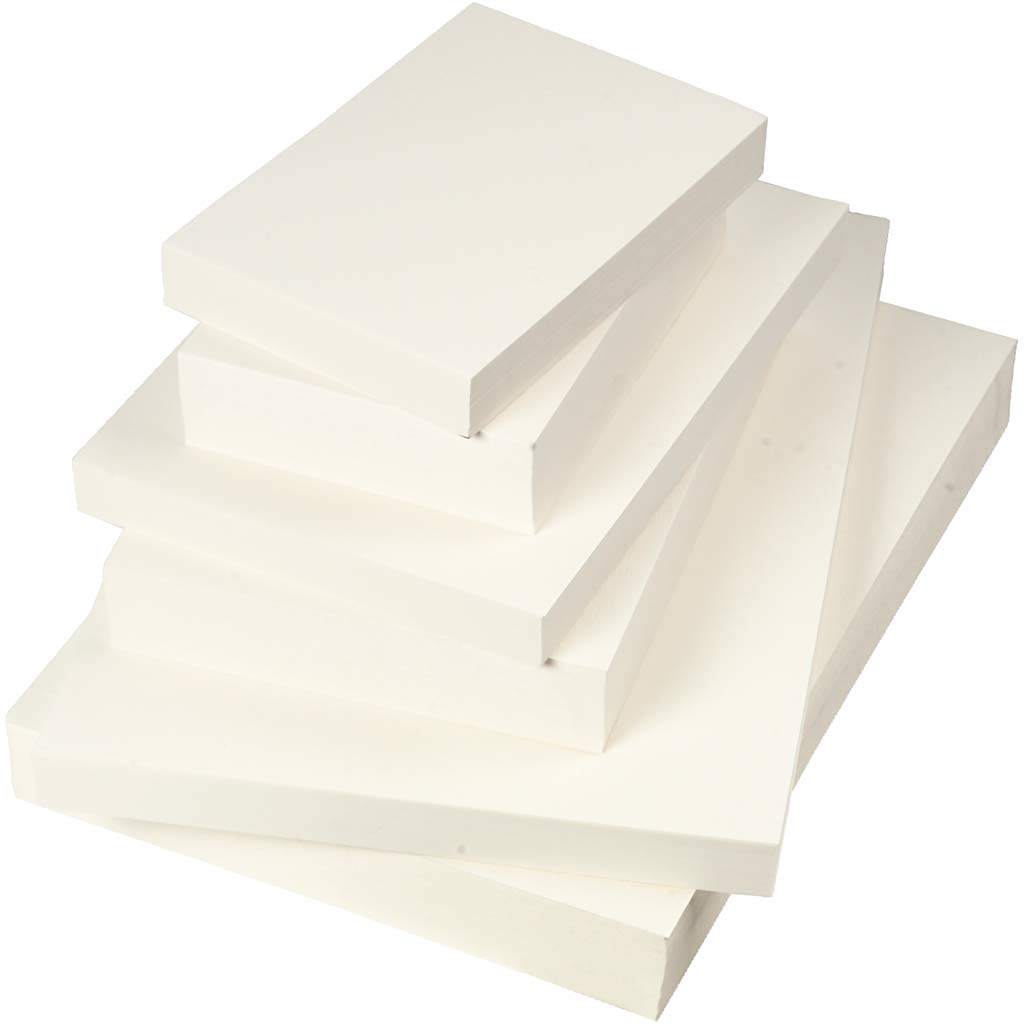 Papel de acuarela blanco A3 300 g — 6x100 hojas (1 pack)