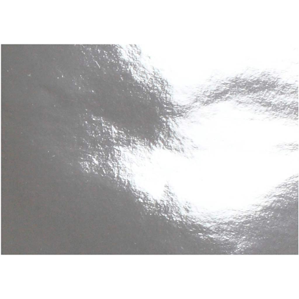 Papel metalizado plateado A4 120 g — 100 hojas (1 pack)