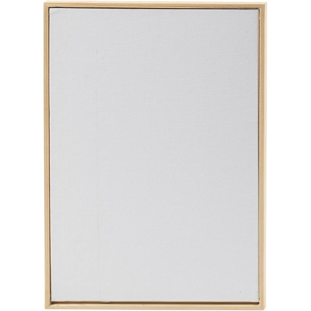 Tablilla entelada con marco blanco A4 280 g — 10 ud (1 pack)