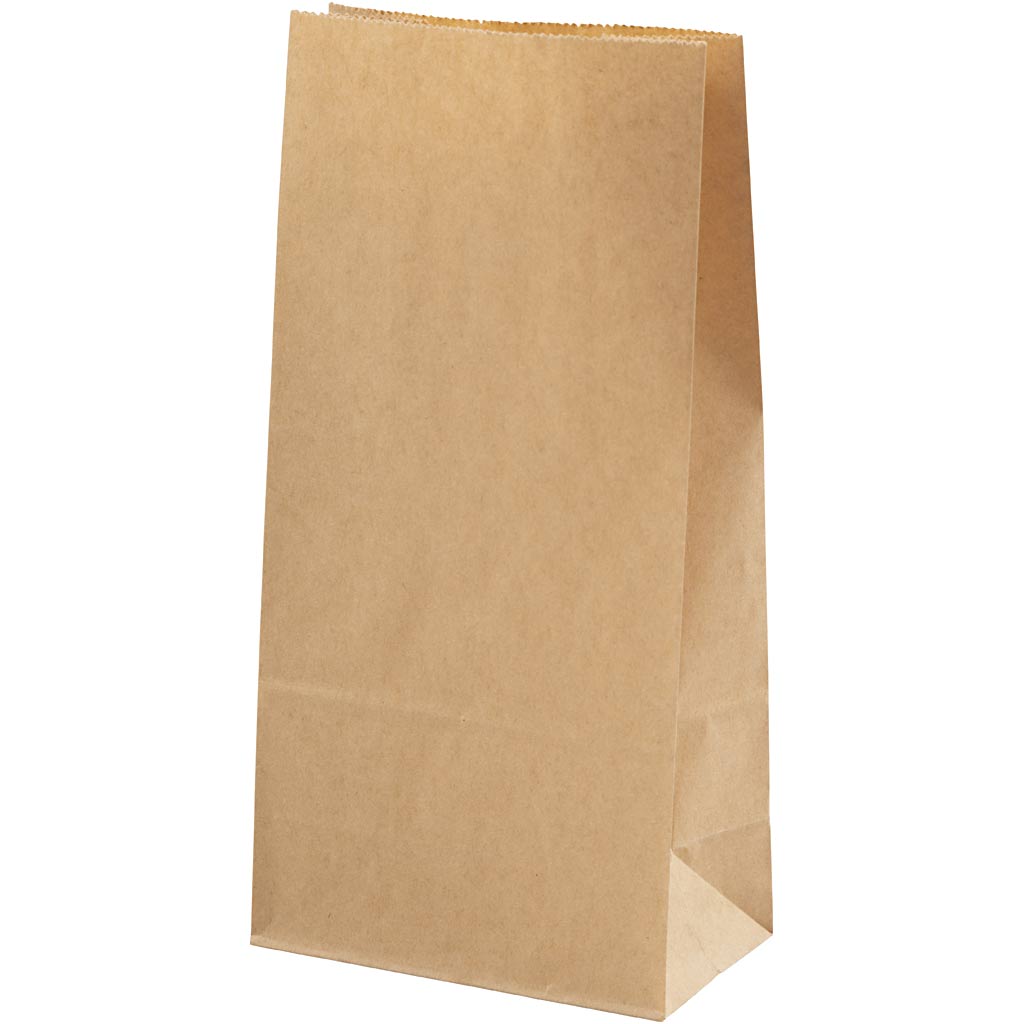 Bolsa de papel marrón 6.5x11 cm 50 g — 100 ud (1 pack)