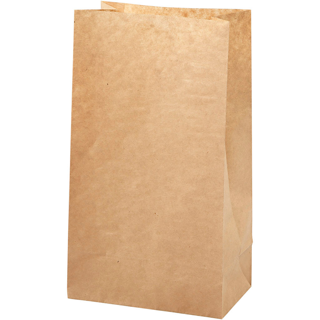 Bolsa de papel marrón 9x15 cm 50 g — 100 ud (1 pack)