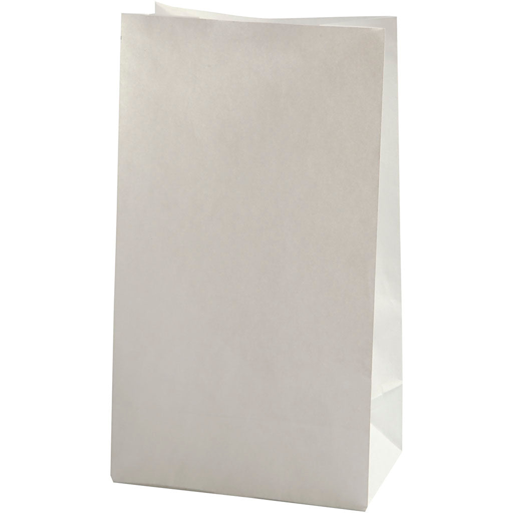 Bolsa de papel blanco 9x15 cm 46 g — 100 ud (1 pack)