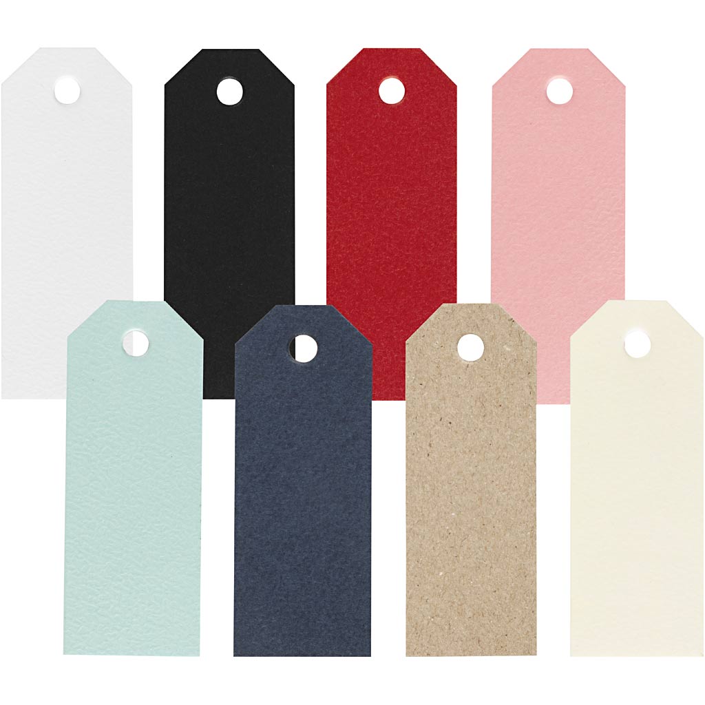 Etiquetas manila 3x8 cm 220 g — 16x20 ud (1 pack)
