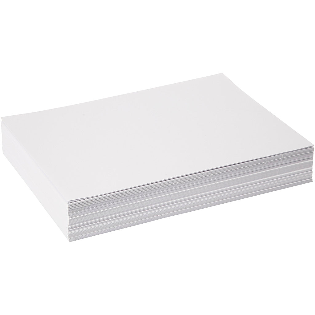 Papel de dibujo blanco A4 130 g — 250 hojas (1 pack)