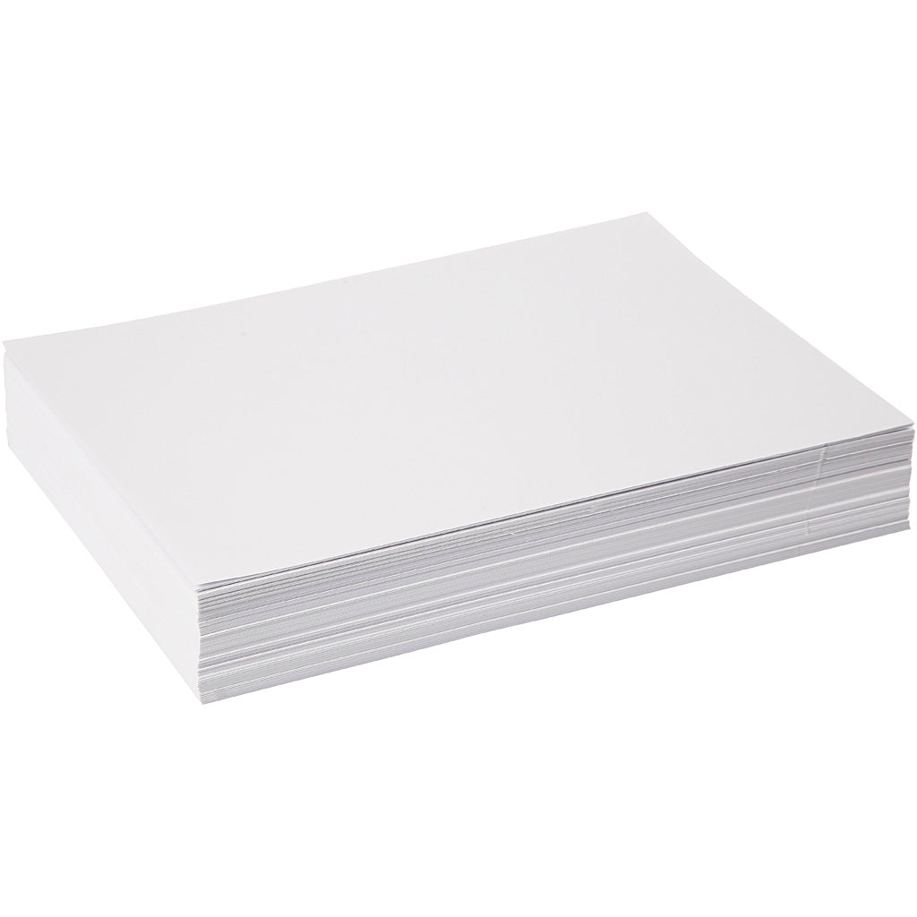 Papel de dibujo blanco A4 190 g — 250 hojas (1 pack)