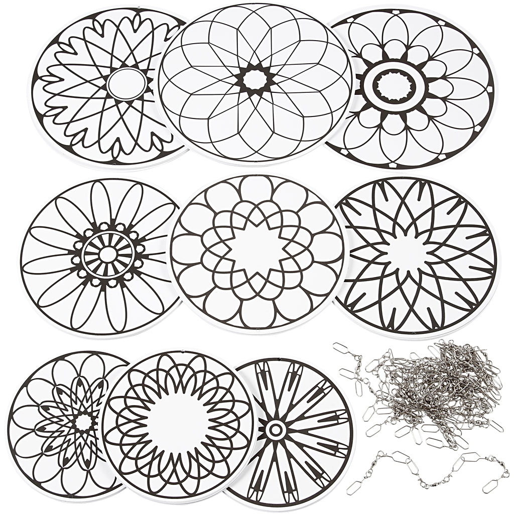 Móviles decorativos con motivos 300 g — 20 set (1 pack)