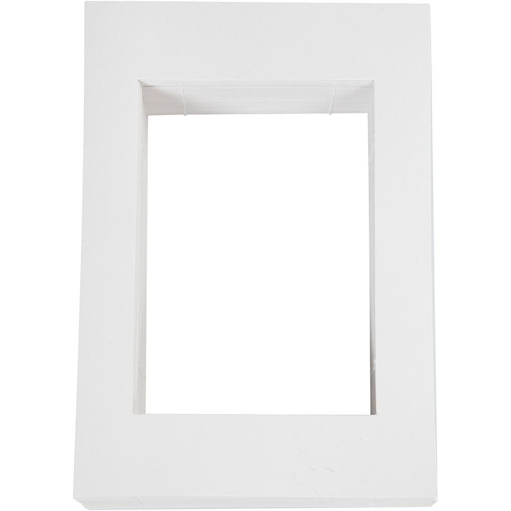 Paspartú blanco 19.8x28 cm 500 g — 100 ud (1 pack)
