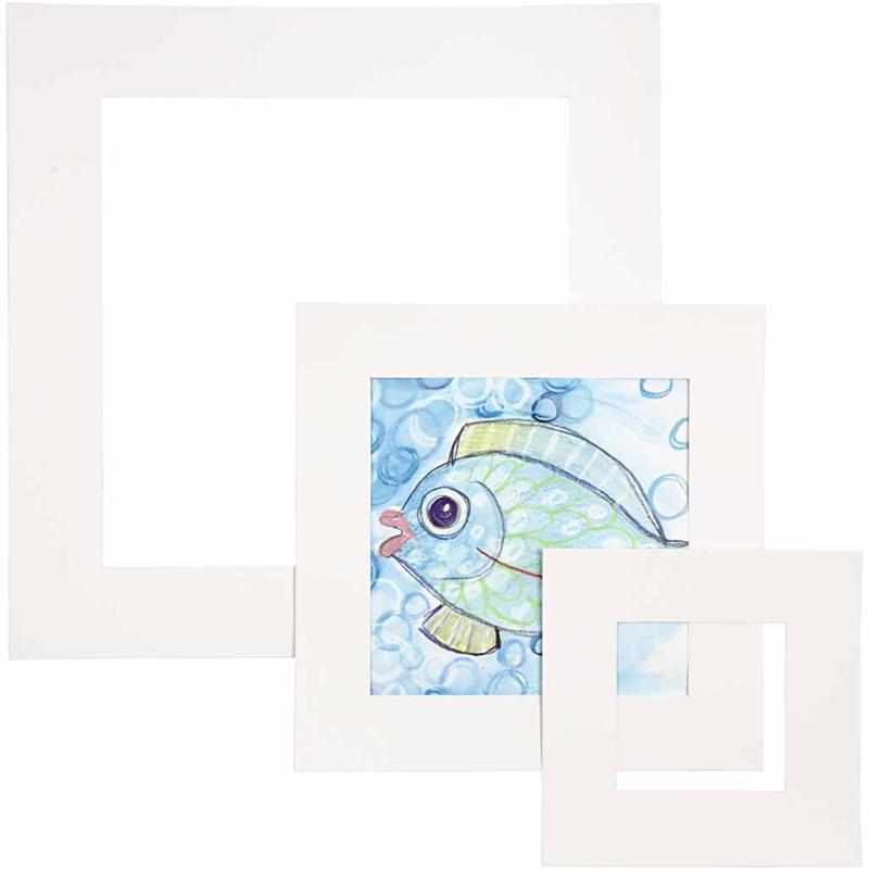 Paspartú blanco 270 g — 75 ud (1 pack)