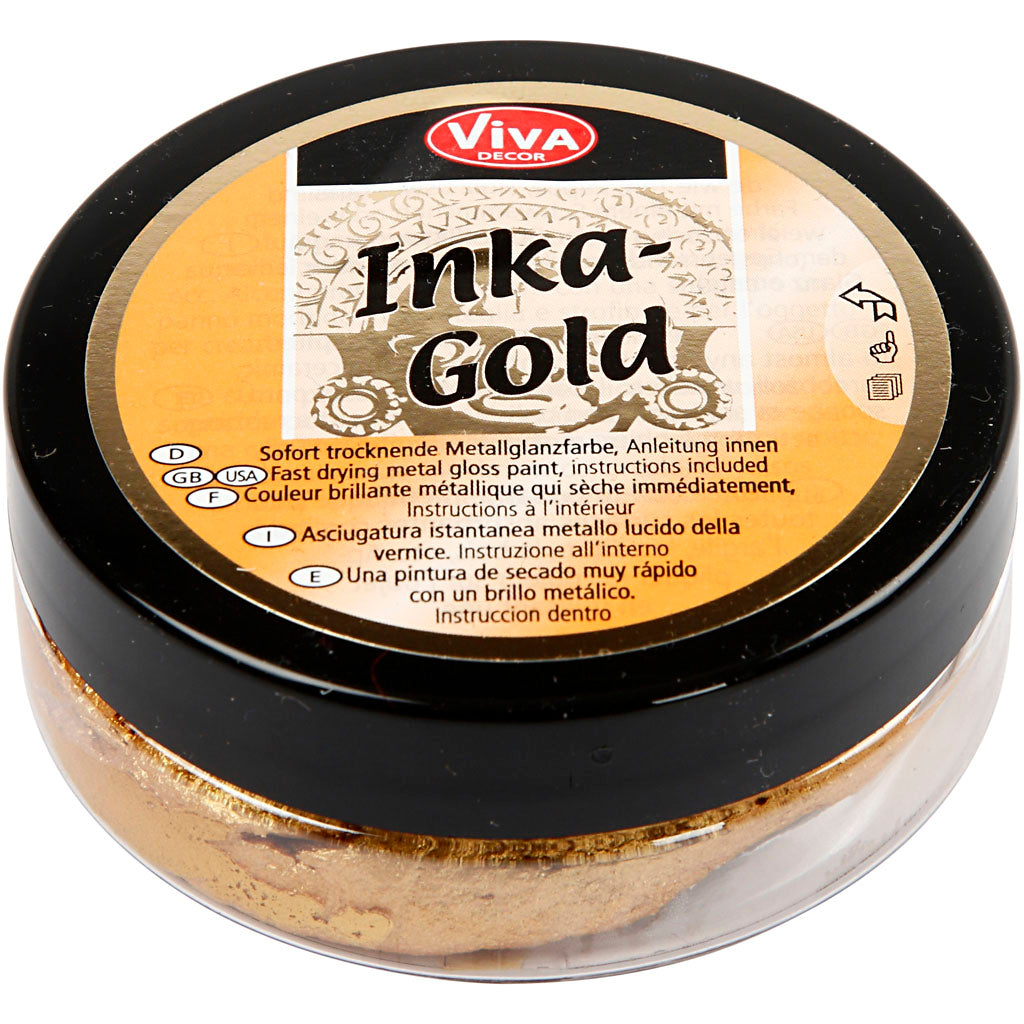 Cera dorada Inka Gold dorado 50 ml
