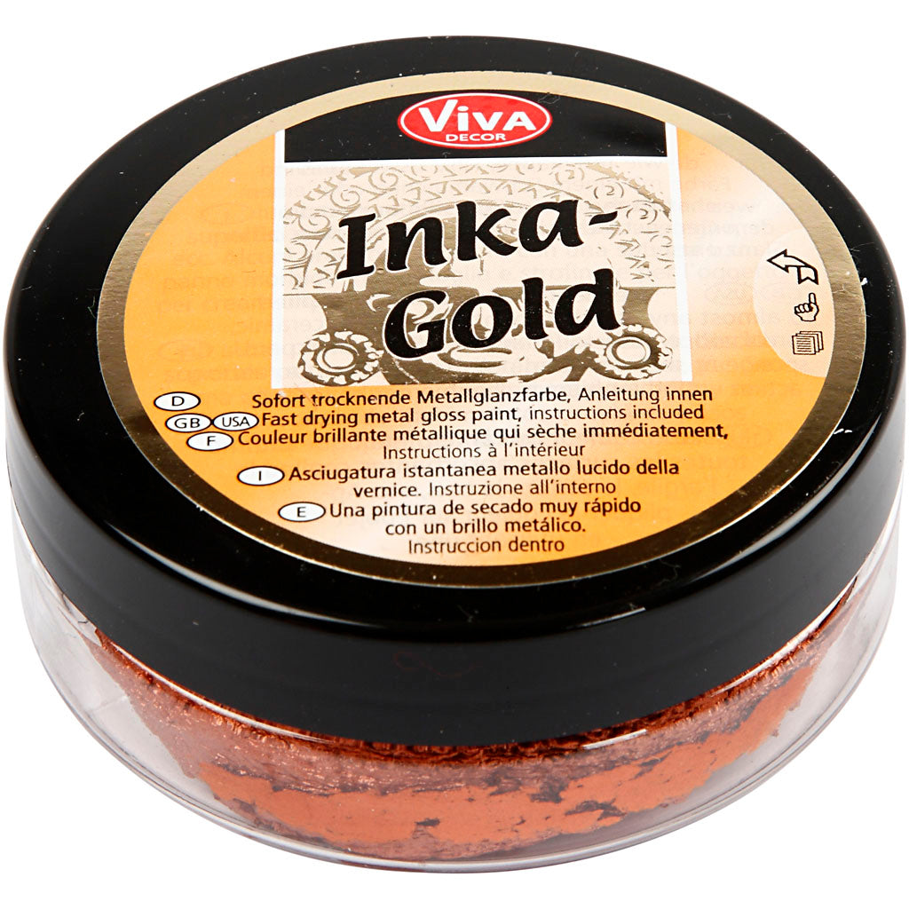 Cera dorada Inka Gold cobre 50 ml