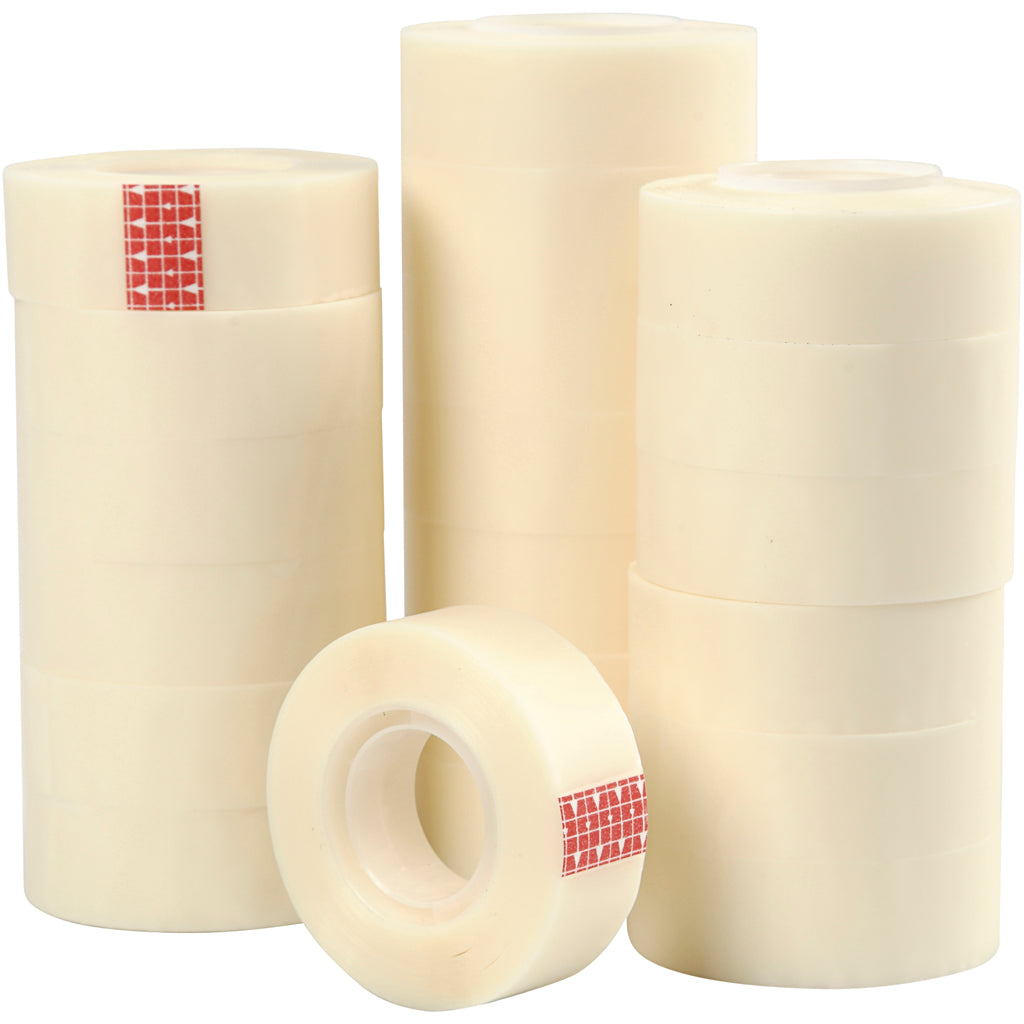 Cinta adhesiva invisible — 20x33 m (1 pack)