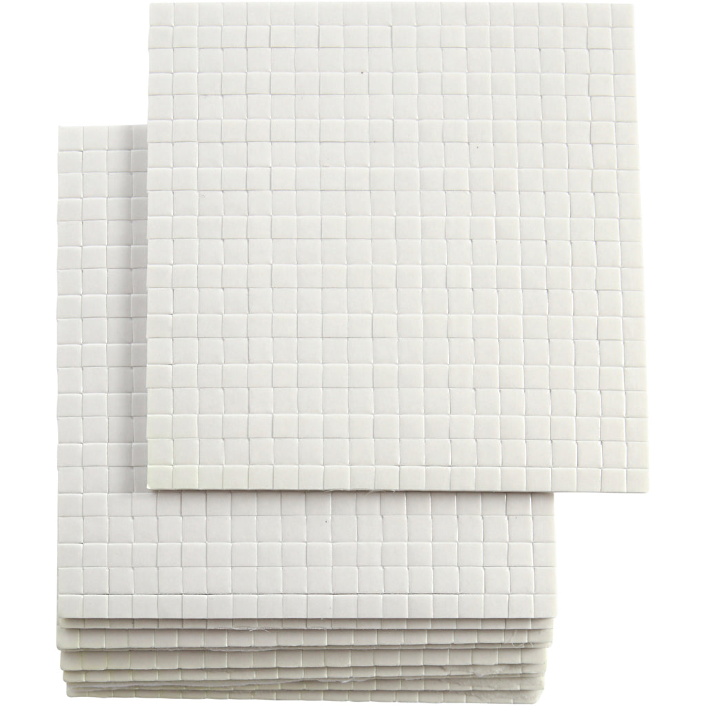 Cintas adhesivas 3D 5x5 mm — 10x400 ud (1 pack)