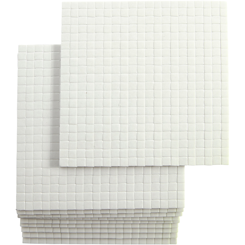 Cintas adhesivas 3D 5x5 mm — 10x400 ud (1 pack)