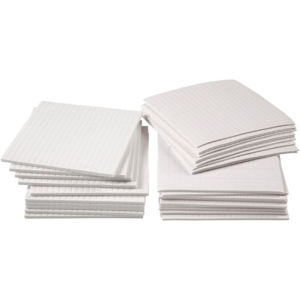 Cintas adhesivas 3D 5x5 mm — 30x400 ud (1 pack)
