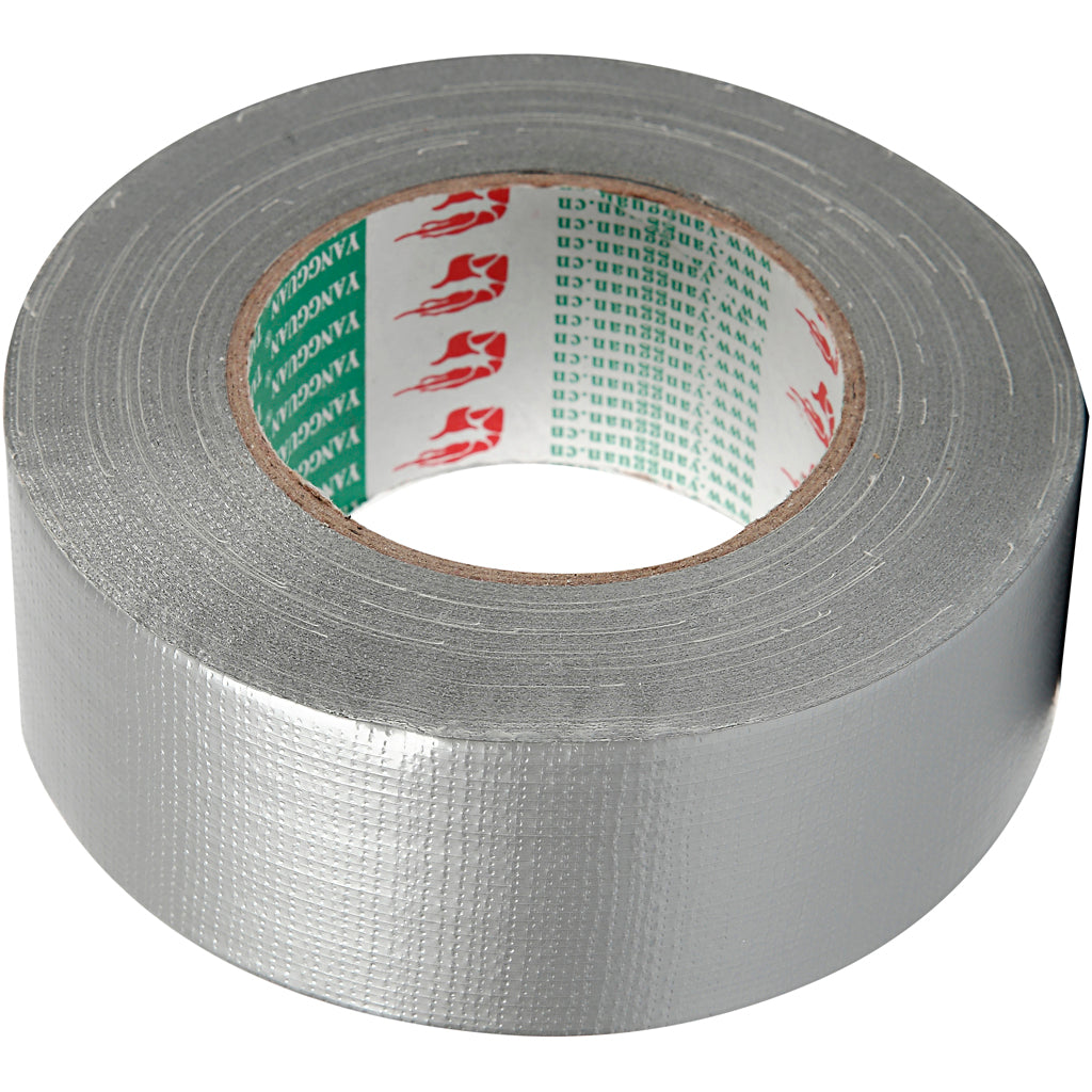 Cinta americana plateado — 50 m (1 rollo)